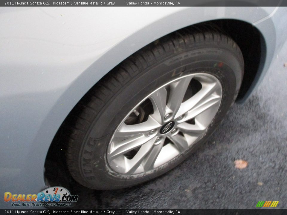 2011 Hyundai Sonata GLS Iridescent Silver Blue Metallic / Gray Photo #6