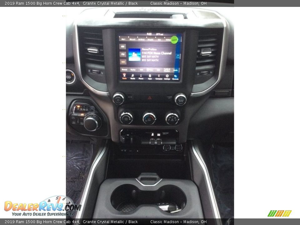 2019 Ram 1500 Big Horn Crew Cab 4x4 Granite Crystal Metallic / Black Photo #13