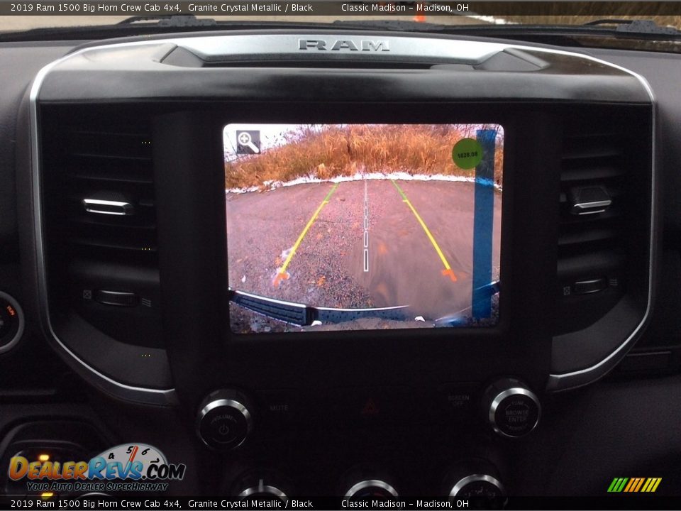 2019 Ram 1500 Big Horn Crew Cab 4x4 Granite Crystal Metallic / Black Photo #14