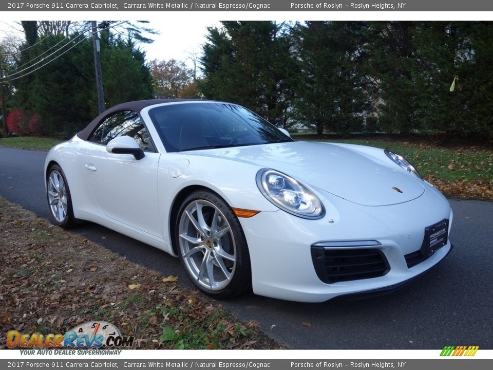 Front 3/4 View of 2017 Porsche 911 Carrera Cabriolet Photo #8