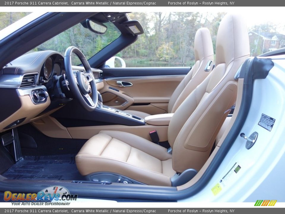 Front Seat of 2017 Porsche 911 Carrera Cabriolet Photo #12