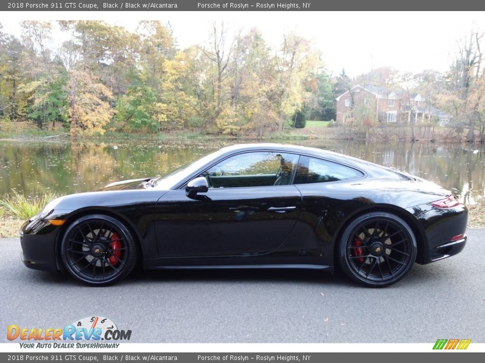 2018 Porsche 911 GTS Coupe Black / Black w/Alcantara Photo #3