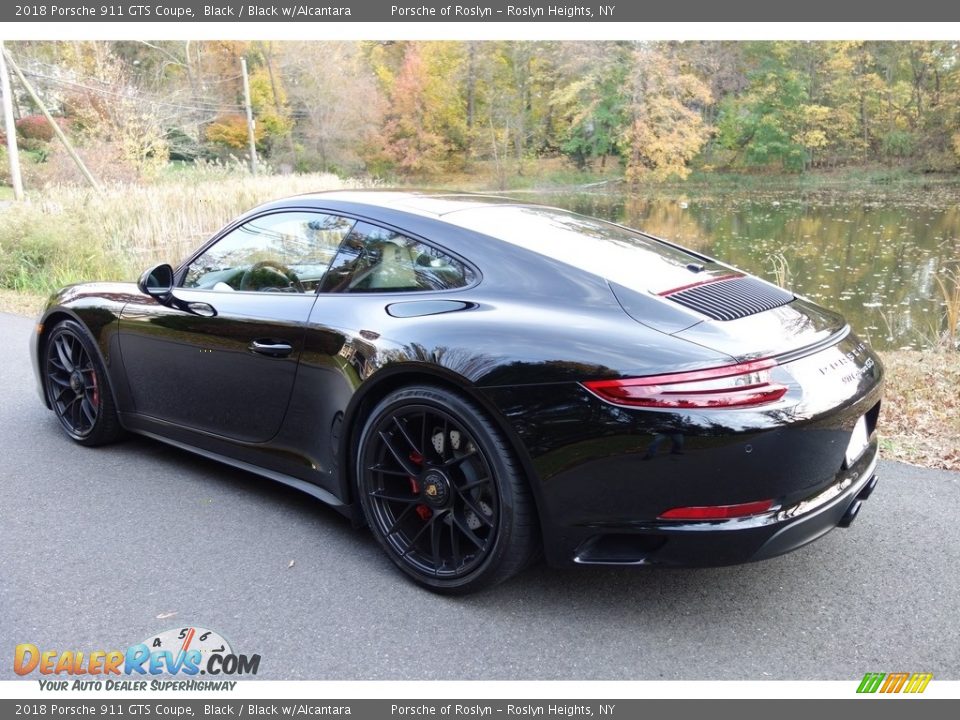 2018 Porsche 911 GTS Coupe Black / Black w/Alcantara Photo #4