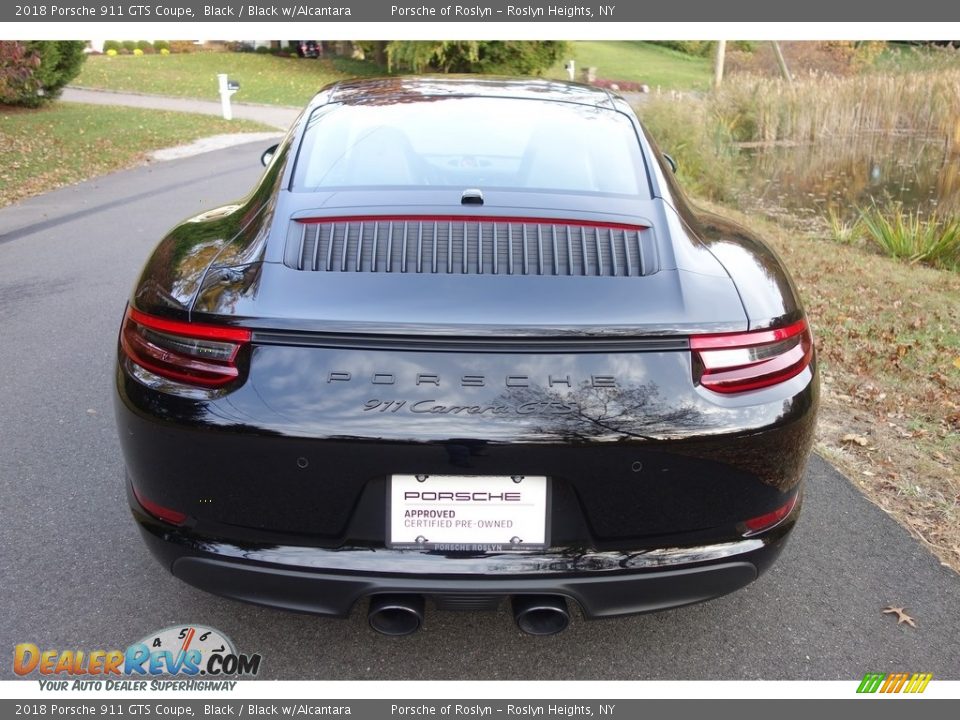 2018 Porsche 911 GTS Coupe Black / Black w/Alcantara Photo #5