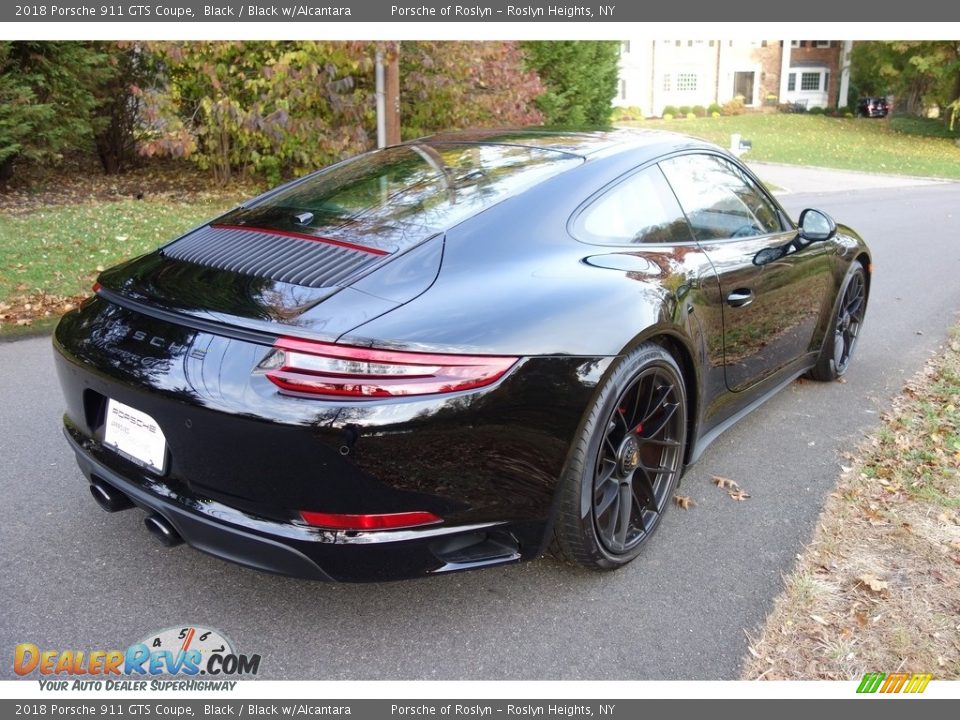 2018 Porsche 911 GTS Coupe Black / Black w/Alcantara Photo #6