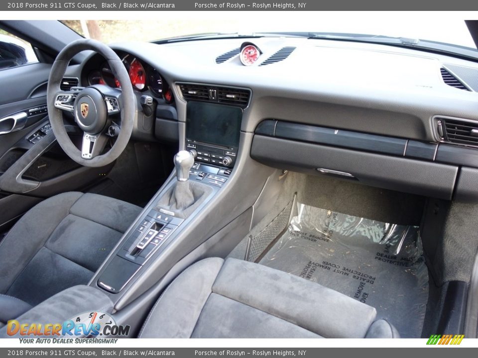 2018 Porsche 911 GTS Coupe Black / Black w/Alcantara Photo #13