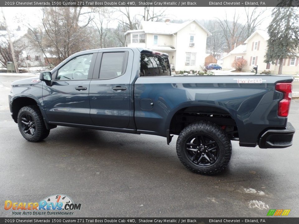 Shadow Gray Metallic 2019 Chevrolet Silverado 1500 Custom Z71 Trail Boss Double Cab 4WD Photo #8