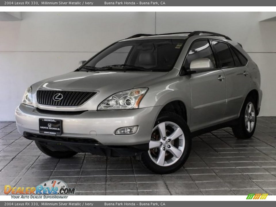 2004 Lexus RX 330 Millinnium Silver Metallic / Ivory Photo #12