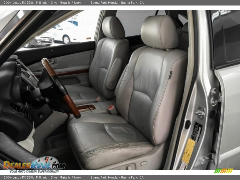 2004 Lexus RX 330 Millinnium Silver Metallic / Ivory Photo #14