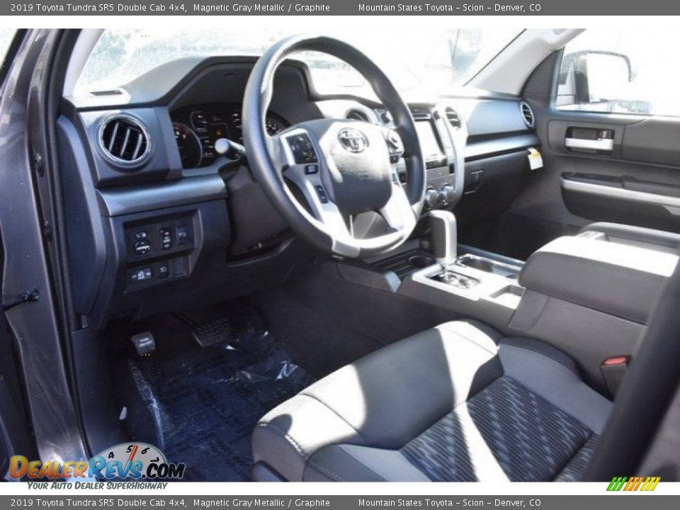2019 Toyota Tundra SR5 Double Cab 4x4 Magnetic Gray Metallic / Graphite Photo #5