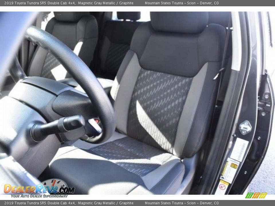 2019 Toyota Tundra SR5 Double Cab 4x4 Magnetic Gray Metallic / Graphite Photo #7