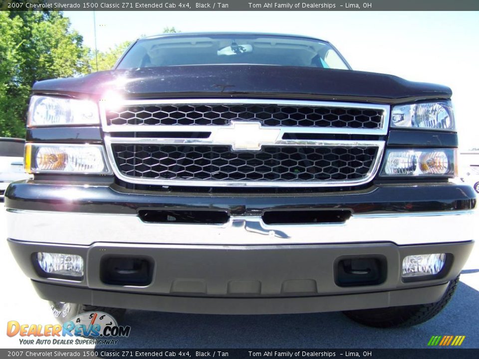 2007 Chevrolet Silverado 1500 Classic Z71 Extended Cab 4x4 Black / Tan Photo #3