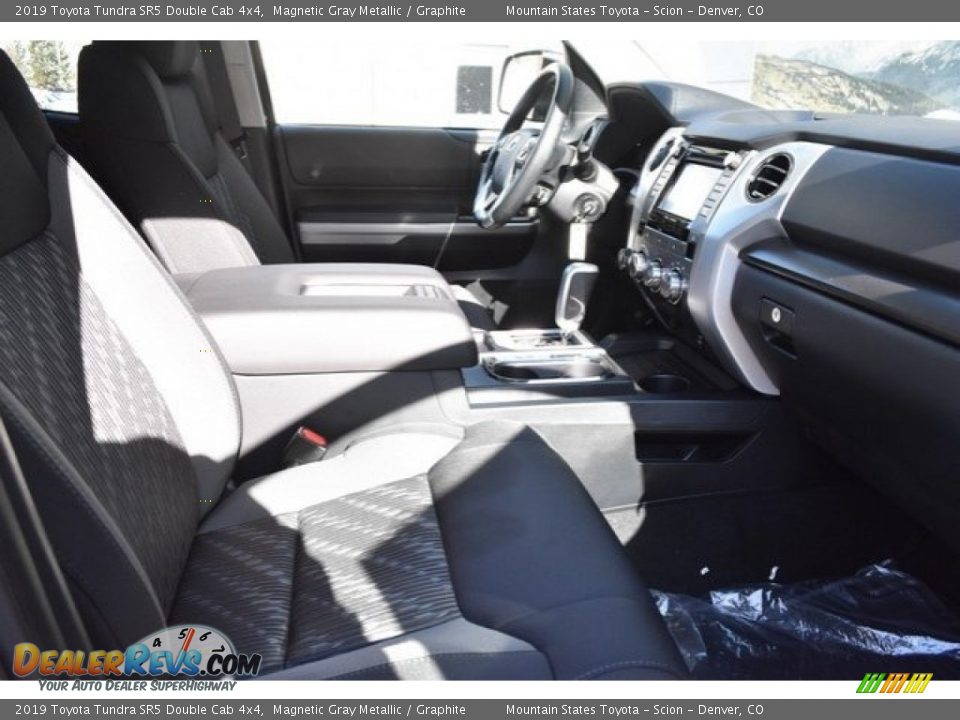 2019 Toyota Tundra SR5 Double Cab 4x4 Magnetic Gray Metallic / Graphite Photo #11