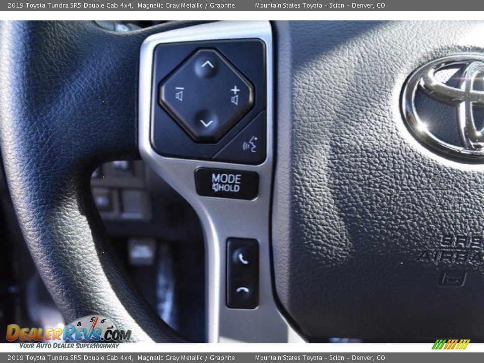 2019 Toyota Tundra SR5 Double Cab 4x4 Magnetic Gray Metallic / Graphite Photo #25