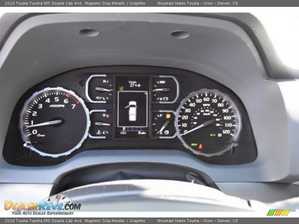 2019 Toyota Tundra SR5 Double Cab 4x4 Magnetic Gray Metallic / Graphite Photo #27