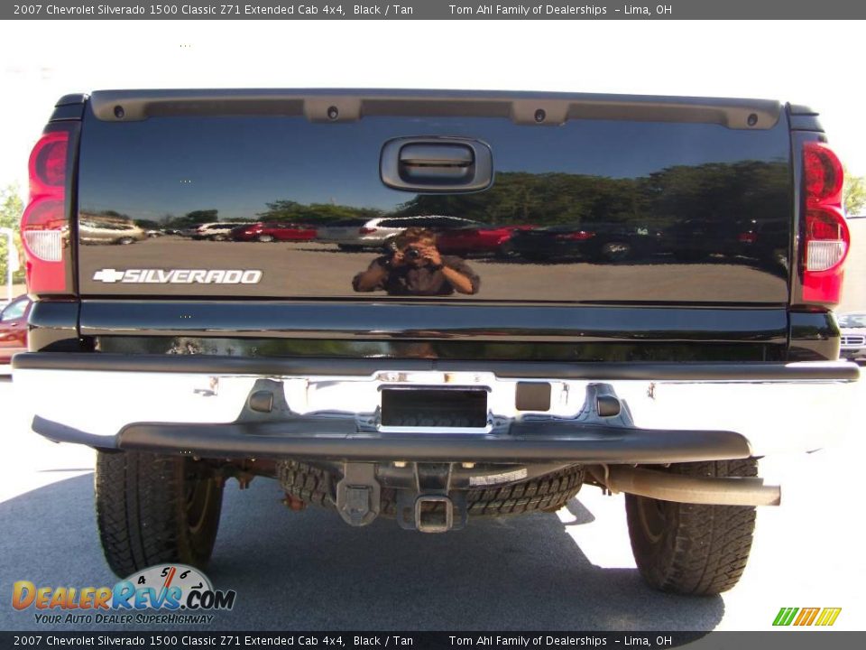 2007 Chevrolet Silverado 1500 Classic Z71 Extended Cab 4x4 Black / Tan Photo #6