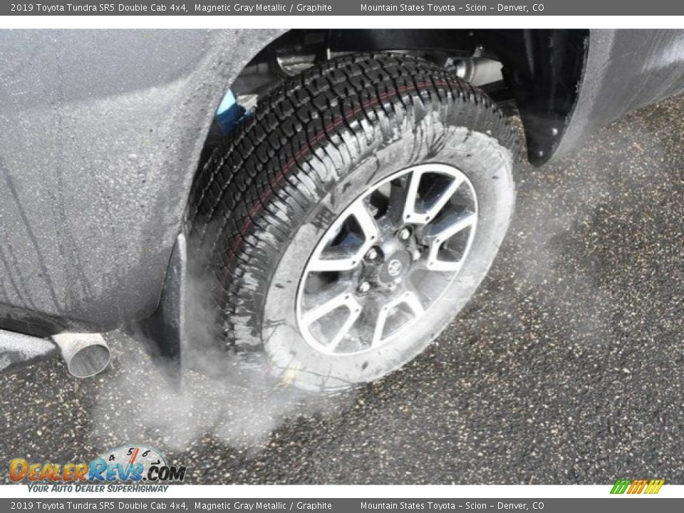 2019 Toyota Tundra SR5 Double Cab 4x4 Magnetic Gray Metallic / Graphite Photo #34
