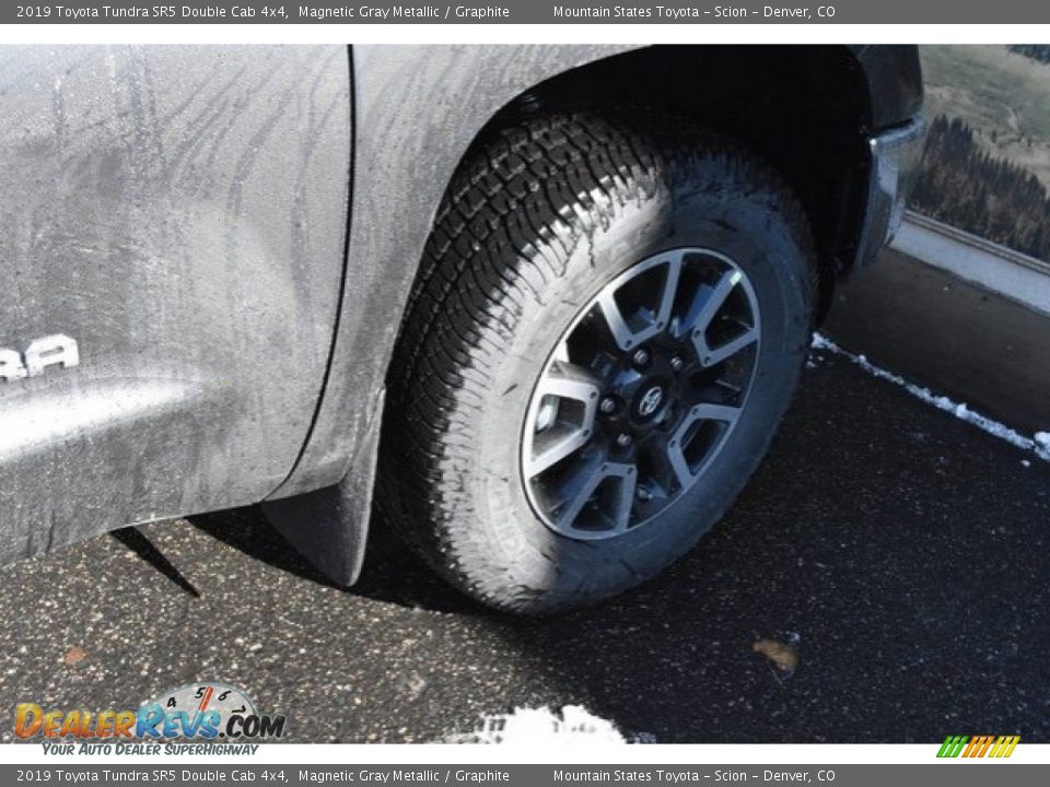 2019 Toyota Tundra SR5 Double Cab 4x4 Magnetic Gray Metallic / Graphite Photo #35