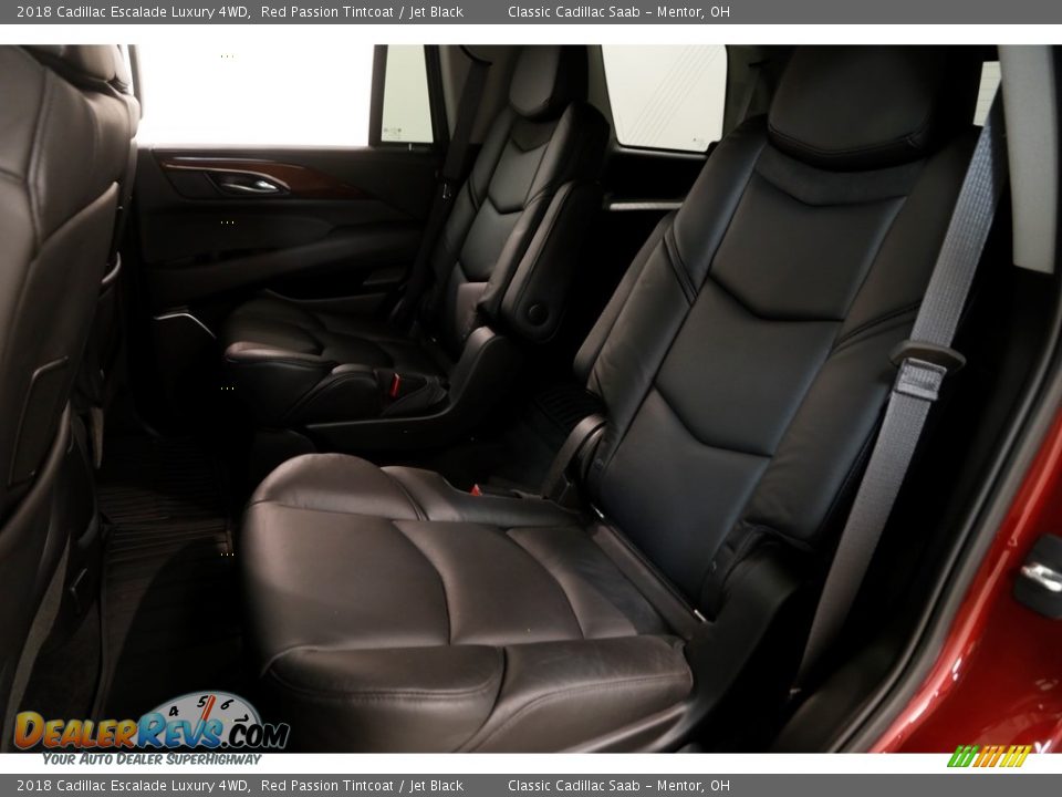 2018 Cadillac Escalade Luxury 4WD Red Passion Tintcoat / Jet Black Photo #21