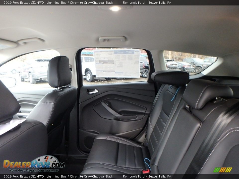 Rear Seat of 2019 Ford Escape SEL 4WD Photo #12