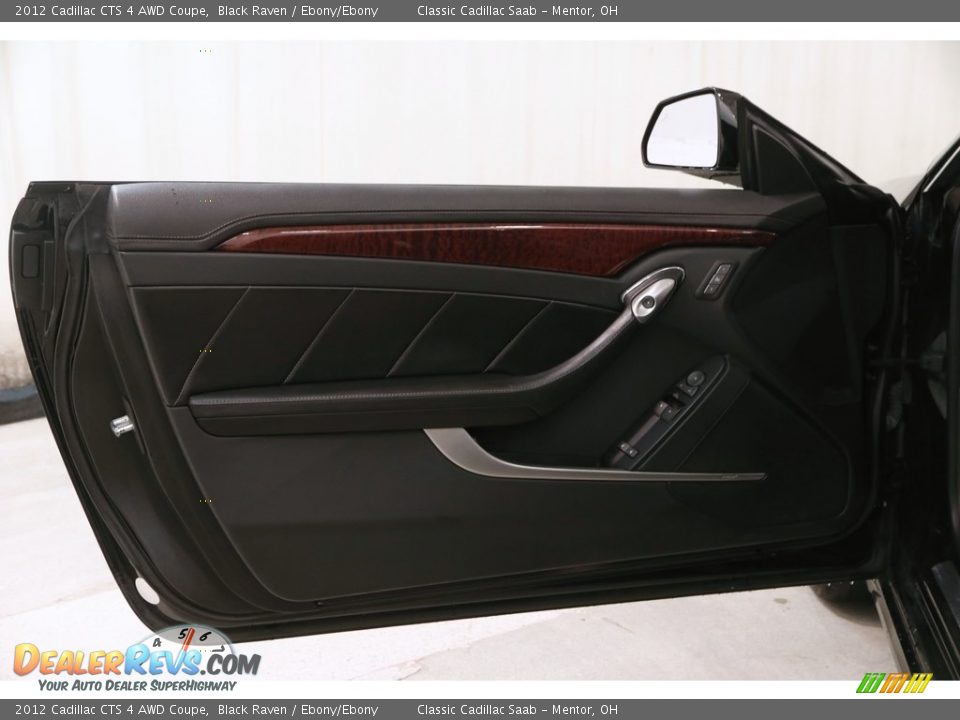 2012 Cadillac CTS 4 AWD Coupe Black Raven / Ebony/Ebony Photo #4