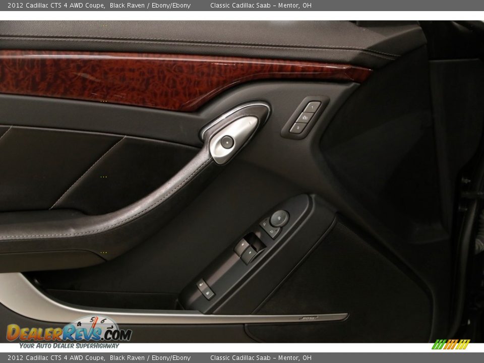 2012 Cadillac CTS 4 AWD Coupe Black Raven / Ebony/Ebony Photo #5