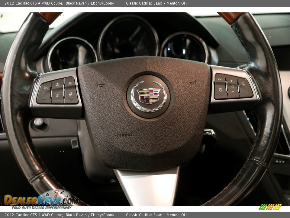 2012 Cadillac CTS 4 AWD Coupe Black Raven / Ebony/Ebony Photo #8