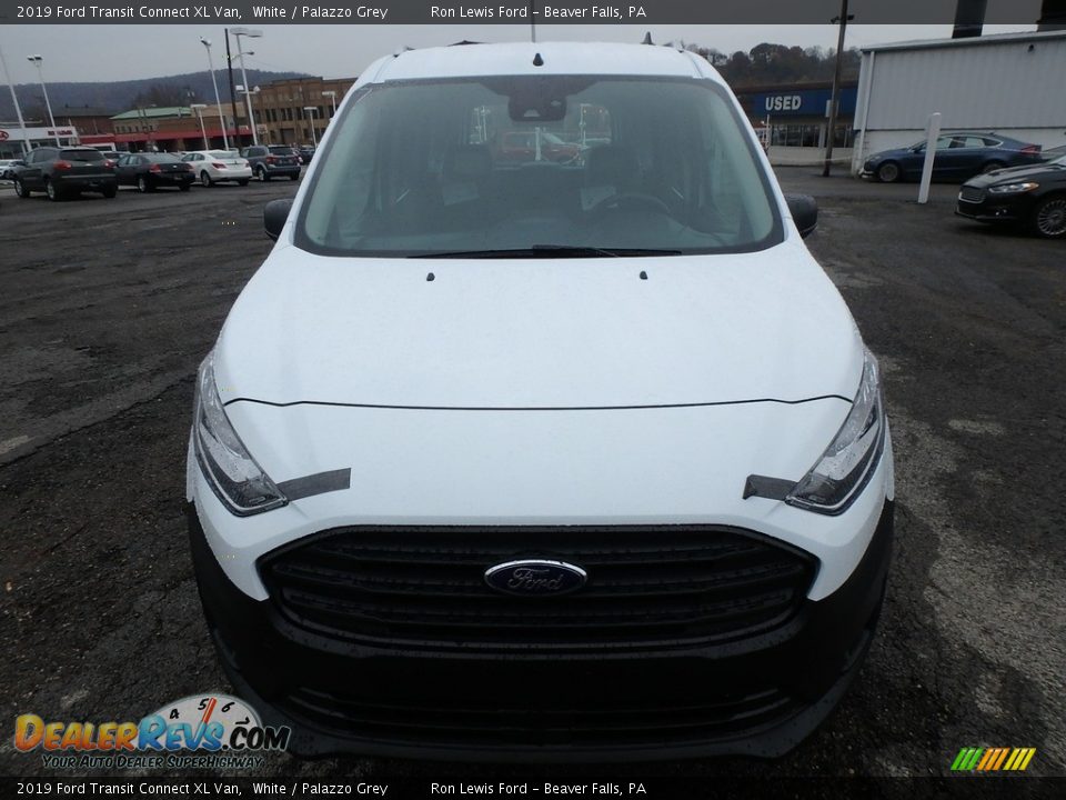 2019 Ford Transit Connect XL Van White / Palazzo Grey Photo #10