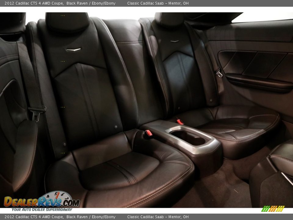 2012 Cadillac CTS 4 AWD Coupe Black Raven / Ebony/Ebony Photo #20