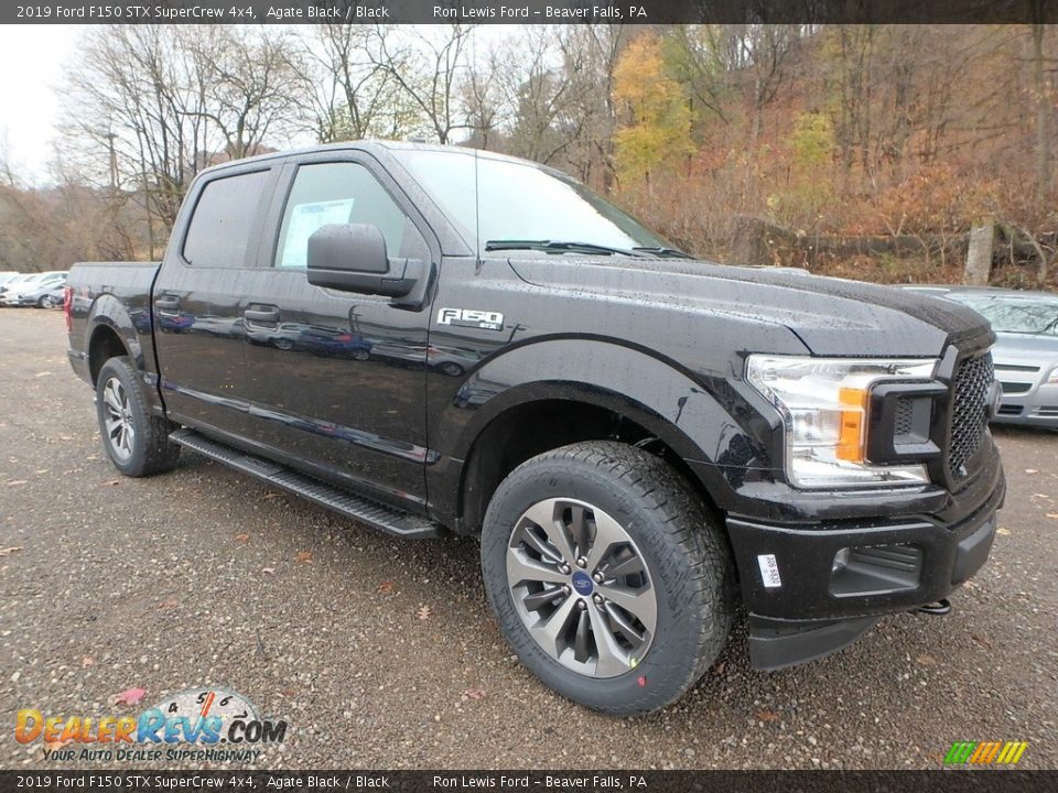 Front 3/4 View of 2019 Ford F150 STX SuperCrew 4x4 Photo #8