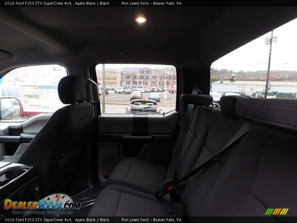 2019 Ford F150 STX SuperCrew 4x4 Agate Black / Black Photo #12