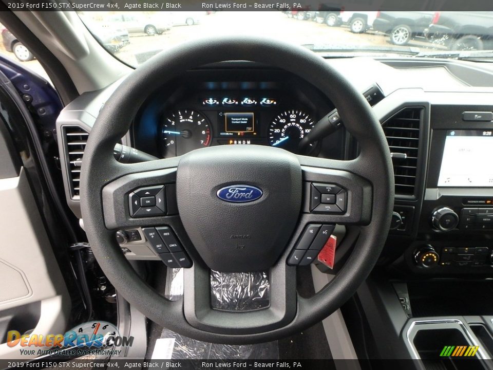 2019 Ford F150 STX SuperCrew 4x4 Steering Wheel Photo #15