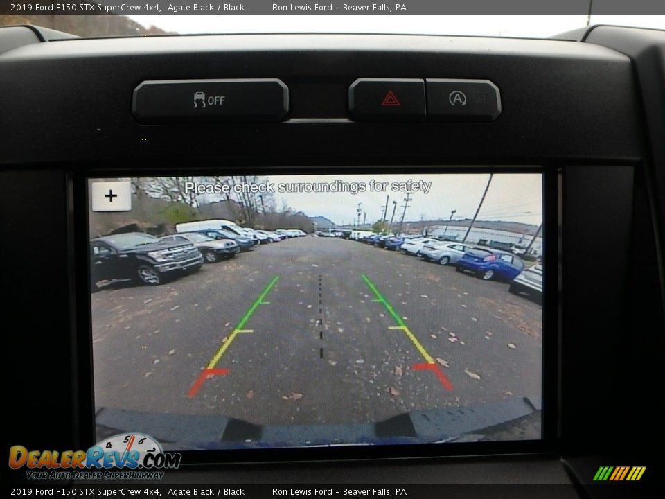 2019 Ford F150 STX SuperCrew 4x4 Agate Black / Black Photo #18