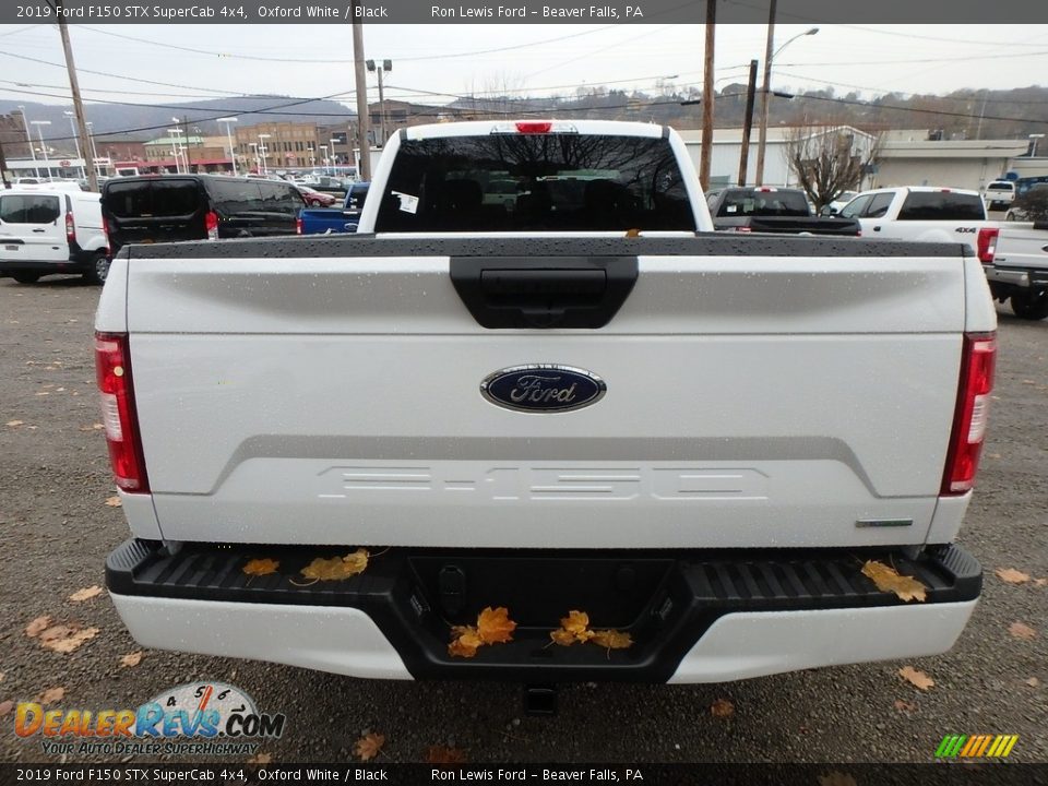 2019 Ford F150 STX SuperCab 4x4 Oxford White / Black Photo #3