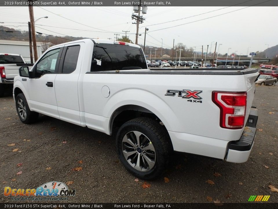 2019 Ford F150 STX SuperCab 4x4 Oxford White / Black Photo #4