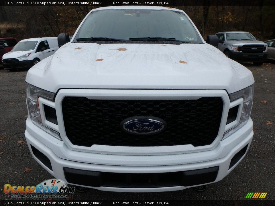 2019 Ford F150 STX SuperCab 4x4 Oxford White / Black Photo #7