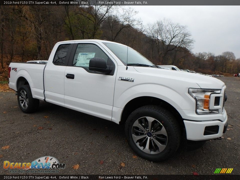 Oxford White 2019 Ford F150 STX SuperCab 4x4 Photo #8