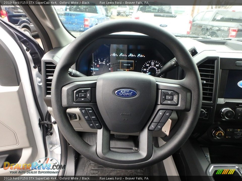 2019 Ford F150 STX SuperCab 4x4 Steering Wheel Photo #16