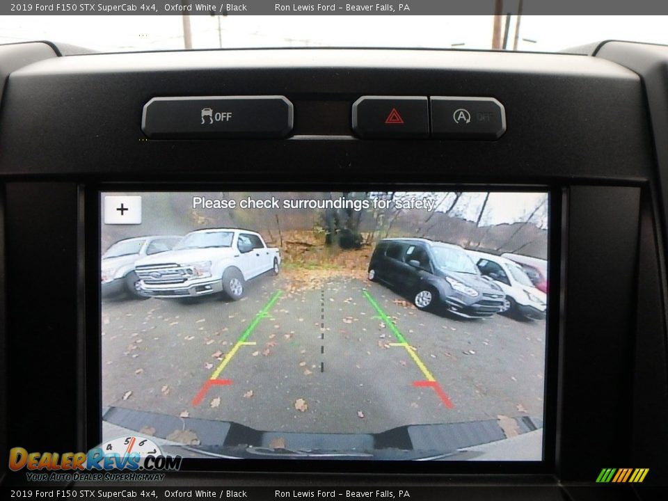 2019 Ford F150 STX SuperCab 4x4 Oxford White / Black Photo #19