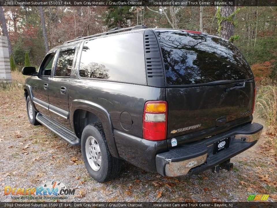2003 Chevrolet Suburban 1500 LT 4x4 Dark Gray Metallic / Gray/Dark Charcoal Photo #3