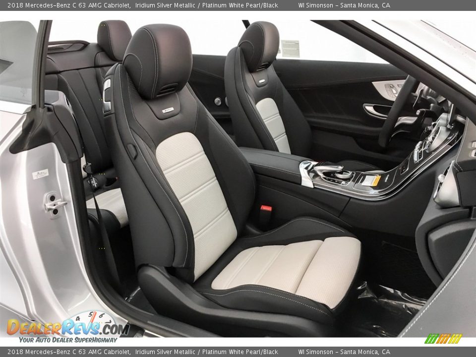 Front Seat of 2018 Mercedes-Benz C 63 AMG Cabriolet Photo #5