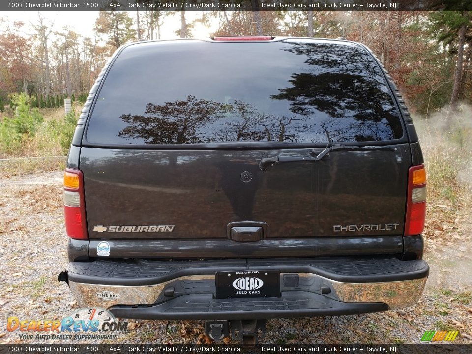2003 Chevrolet Suburban 1500 LT 4x4 Dark Gray Metallic / Gray/Dark Charcoal Photo #4