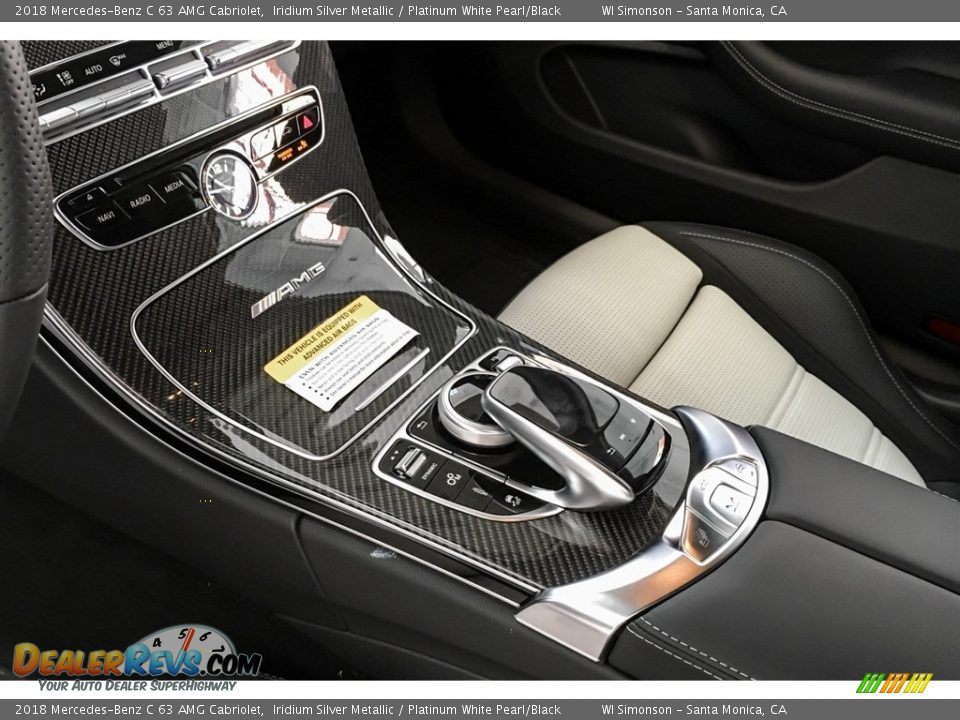 Controls of 2018 Mercedes-Benz C 63 AMG Cabriolet Photo #7