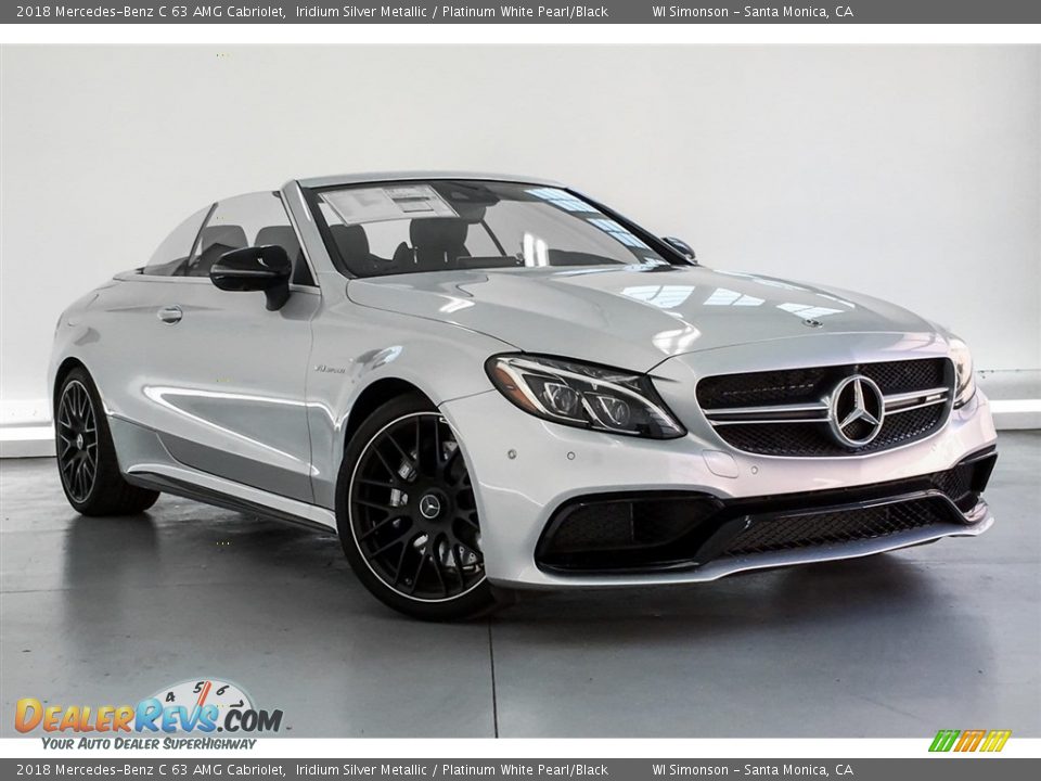 Front 3/4 View of 2018 Mercedes-Benz C 63 AMG Cabriolet Photo #12