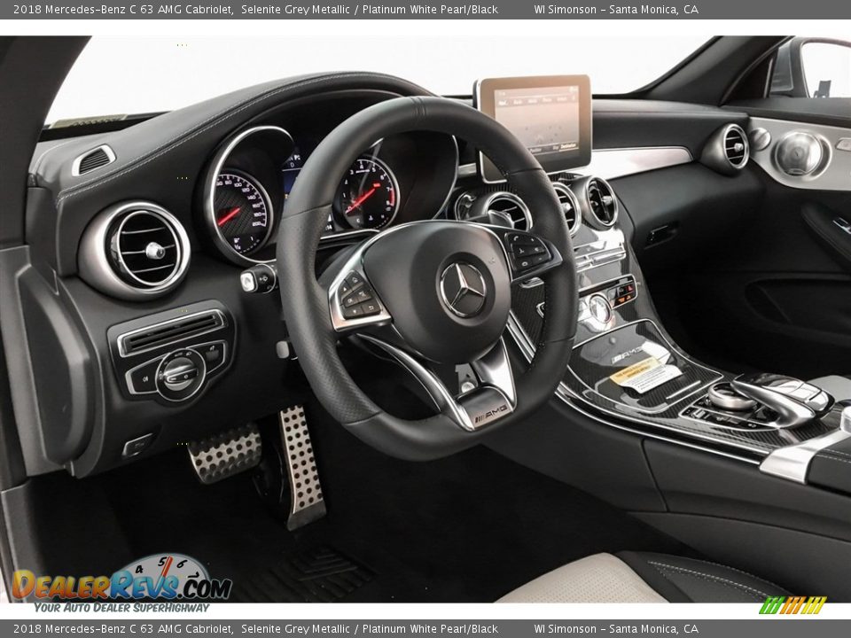 Dashboard of 2018 Mercedes-Benz C 63 AMG Cabriolet Photo #4