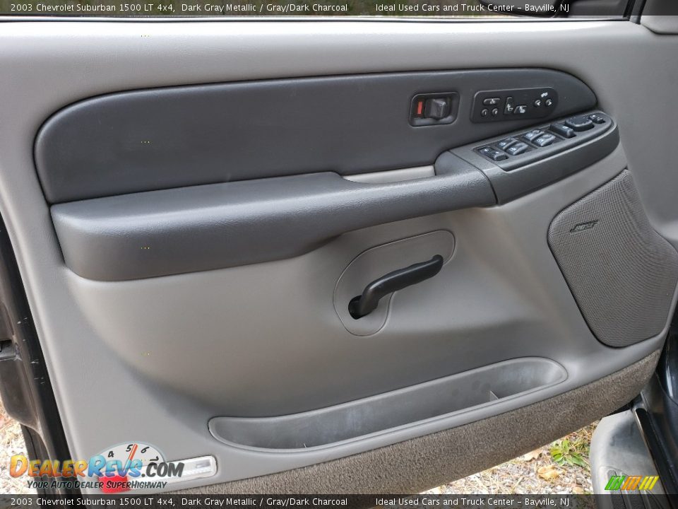 2003 Chevrolet Suburban 1500 LT 4x4 Dark Gray Metallic / Gray/Dark Charcoal Photo #12