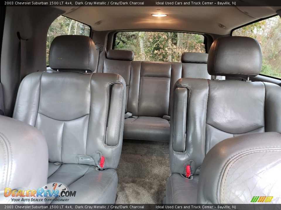 2003 Chevrolet Suburban 1500 LT 4x4 Dark Gray Metallic / Gray/Dark Charcoal Photo #15