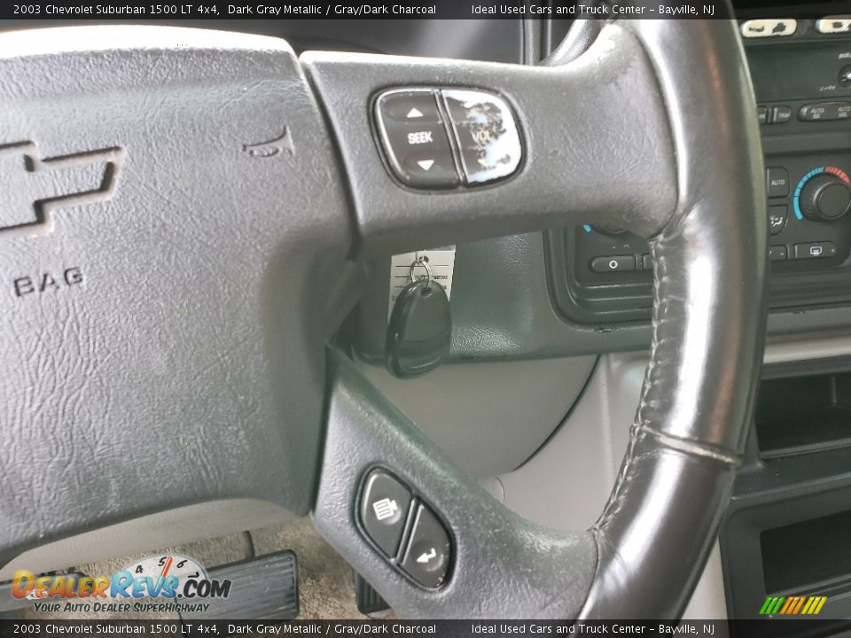 2003 Chevrolet Suburban 1500 LT 4x4 Dark Gray Metallic / Gray/Dark Charcoal Photo #16