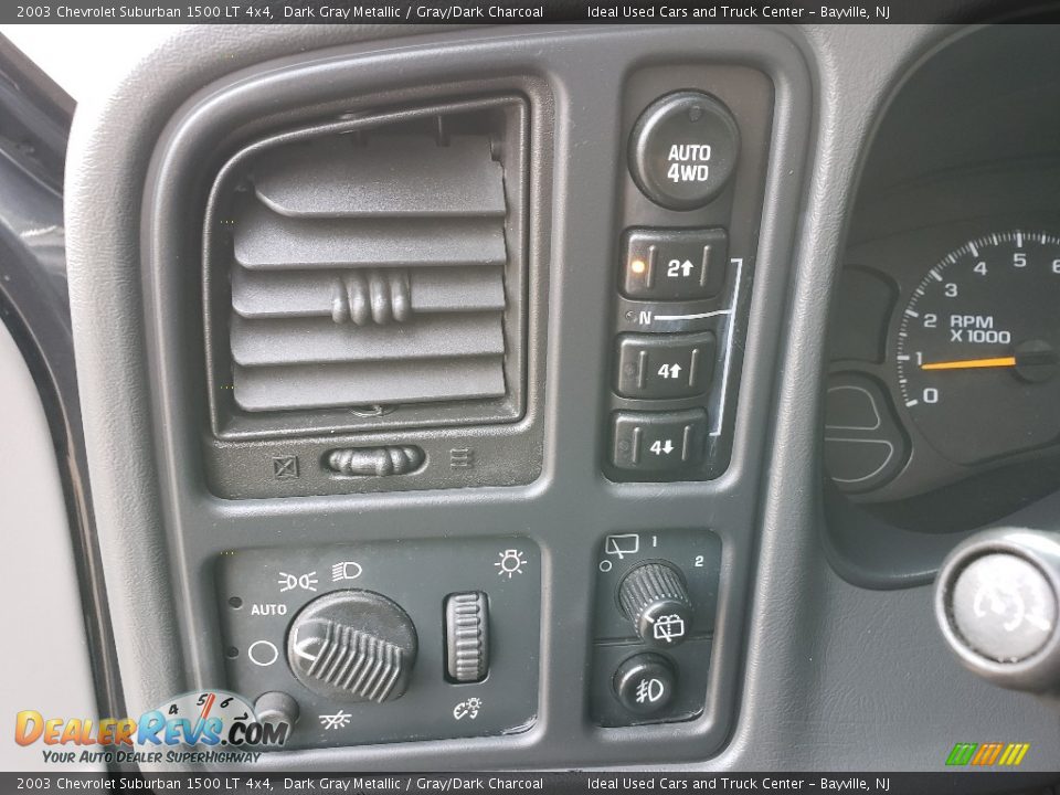2003 Chevrolet Suburban 1500 LT 4x4 Dark Gray Metallic / Gray/Dark Charcoal Photo #18