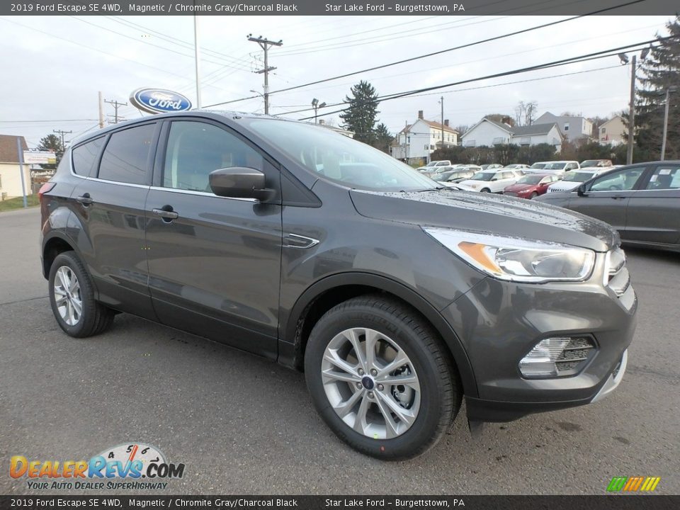 2019 Ford Escape SE 4WD Magnetic / Chromite Gray/Charcoal Black Photo #3